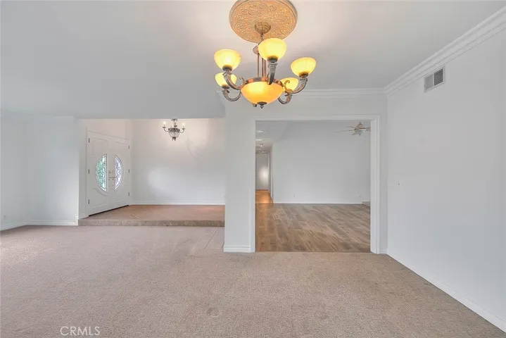 Dining room toward family room view