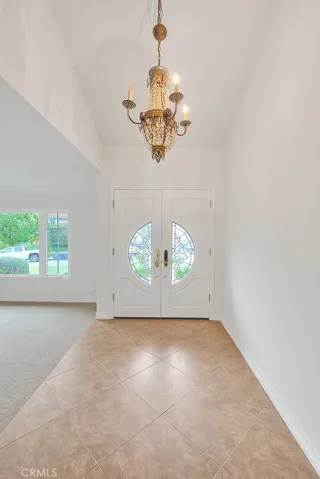 Tiled Foyer