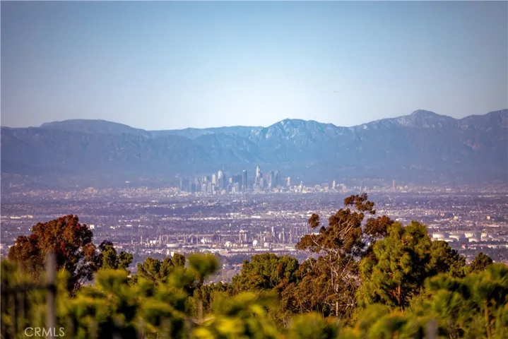 Direct Panoramic Cith Lights view with Downtown Los Angeles in the center