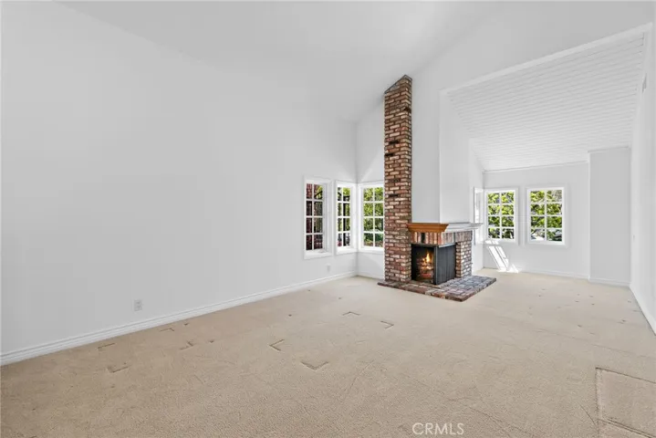 Living Room with Fireplace