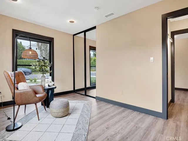 One of the secondary rooms, with plenty of natural light