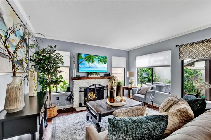 Another angle of the family room with views to the backyard!