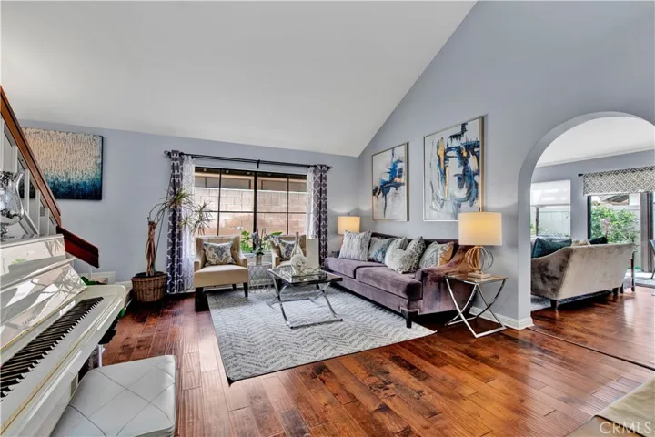 Formal Living Room that Opens to Dining Area