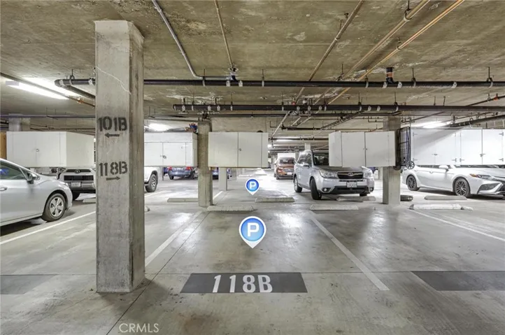 Parking with storage