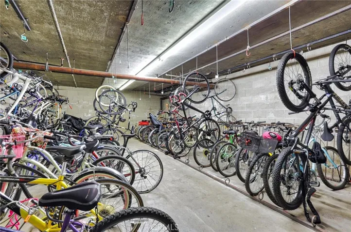Bike storage room