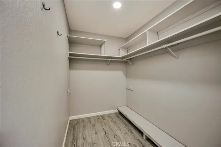 Second walk in closet