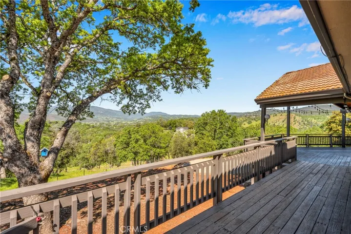 Large back deck