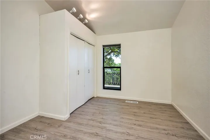 Second bedroom with french doors