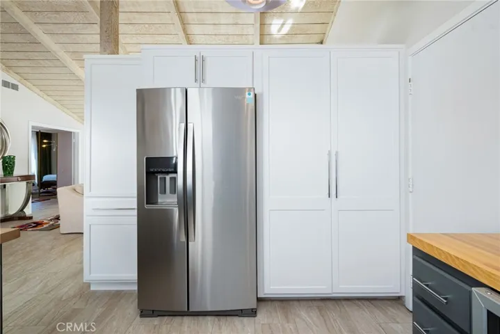 Extra pantry/storage space.