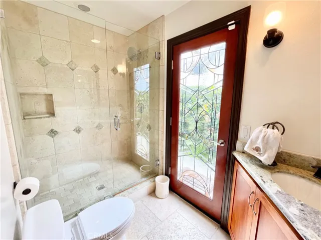Bathroom on the first level