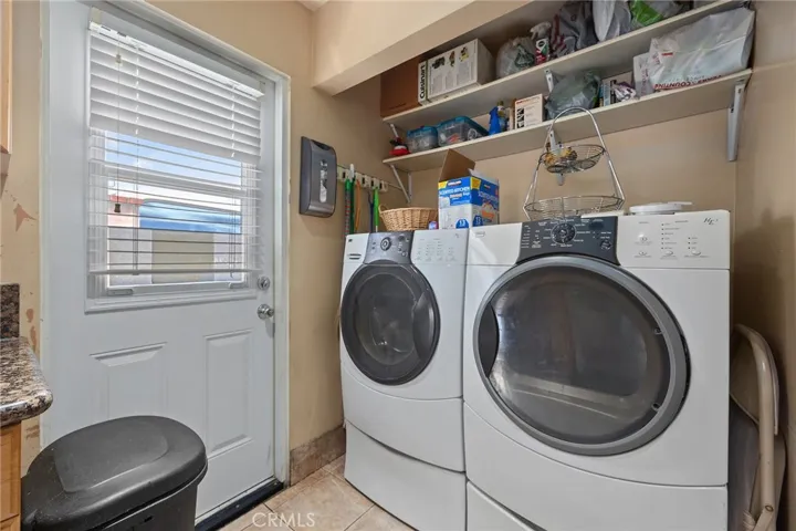 Laundry in Kitchen