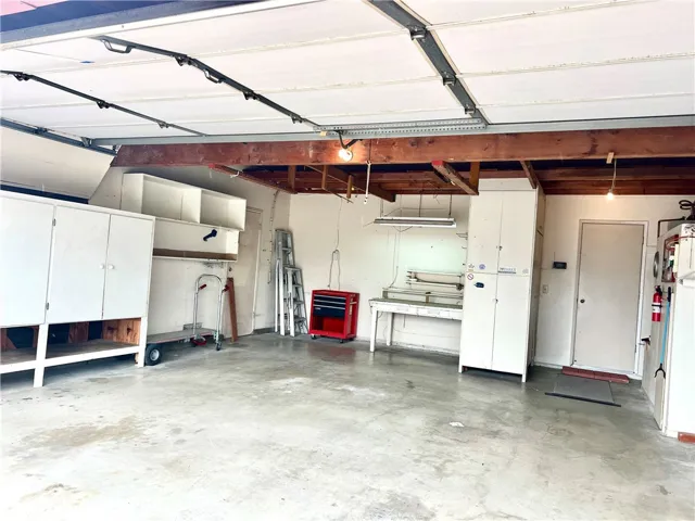 Two Car Garage with lots of Storage