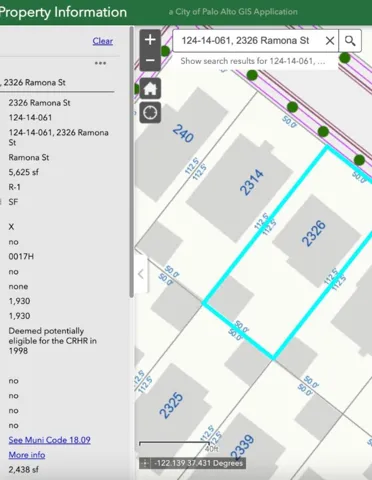 2326 Ramona Street, Palo Alto, California 94301