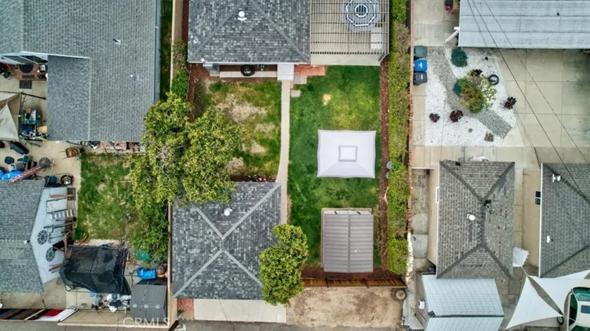 Backyard Ariel View
