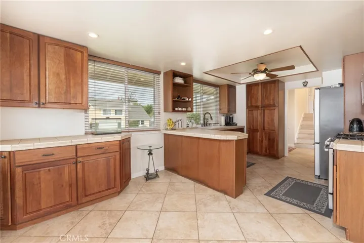 Open Kitchen with space for nook