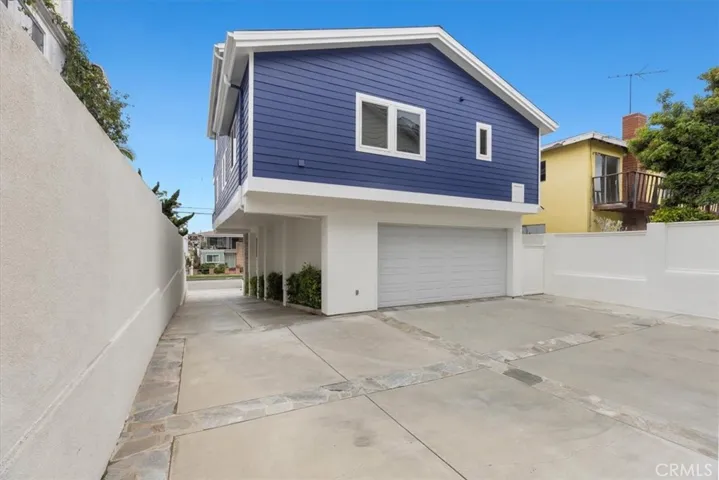 2 car garage with electric charging