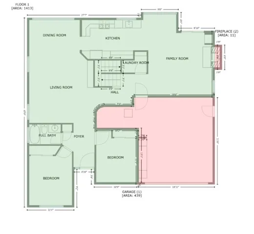 Floor Plan Level 1