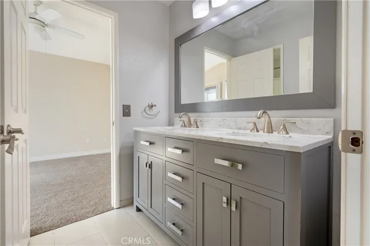 #2 Bathroom Adjoining w/ Dual Sinks