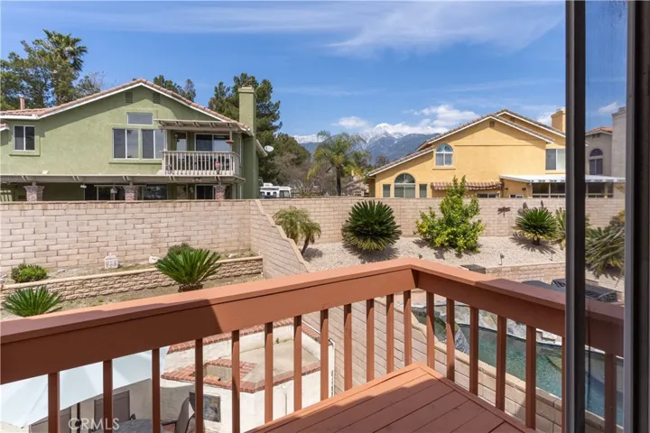 Master Bedroom Deck w/ Mountain View