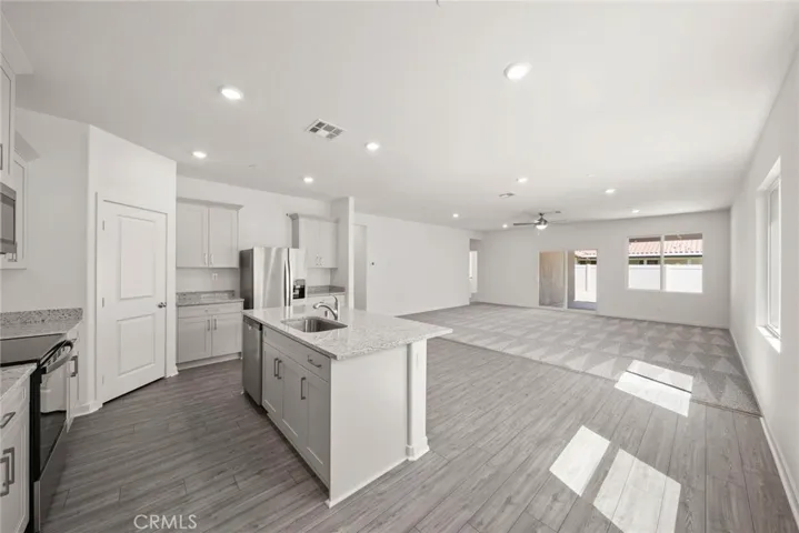 Kitchen to Family Room