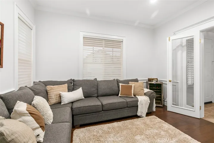 French doors lead to this flexible space - perfect for an office, den, library or game room.  This is NOT one of the additional 5 bedrooms.
