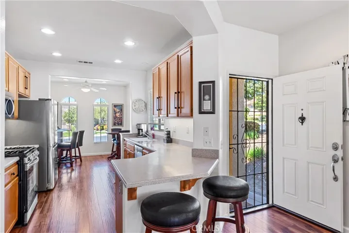 Kitchen with eat in dining