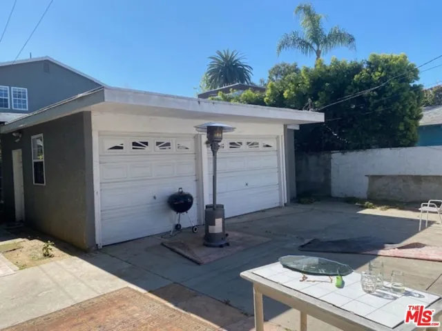 Rear of building