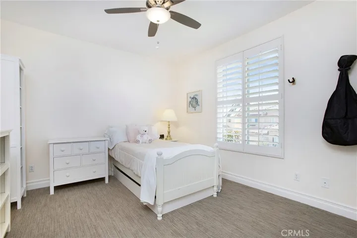 One of the secondary bedrooms.