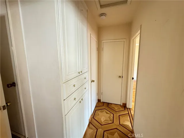 Hallway cabinetry + 2 closets