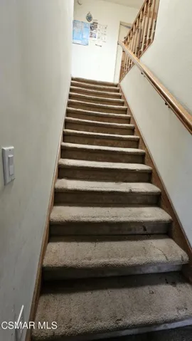 Stairs to bedrooms