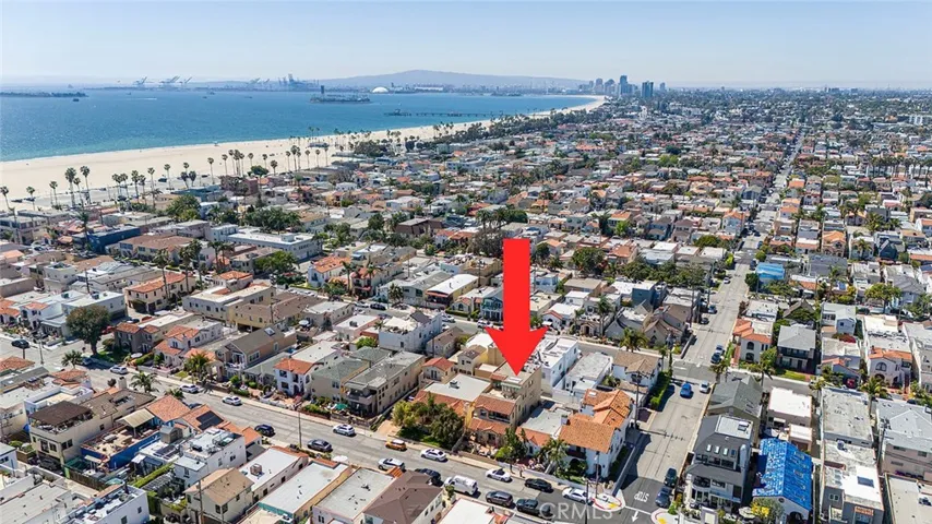 Just a block away from the beach and ocean