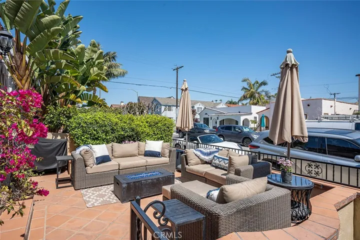 Entertain and relax on the front patio