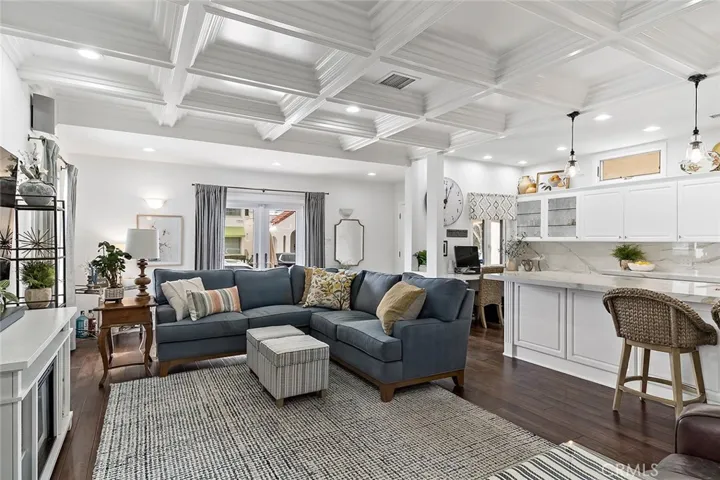 Living room flows to outdoor entertaining space