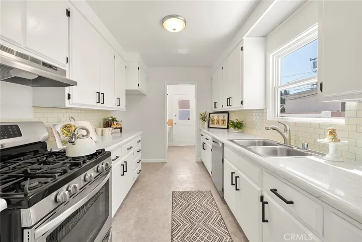Galley Style Kitchen