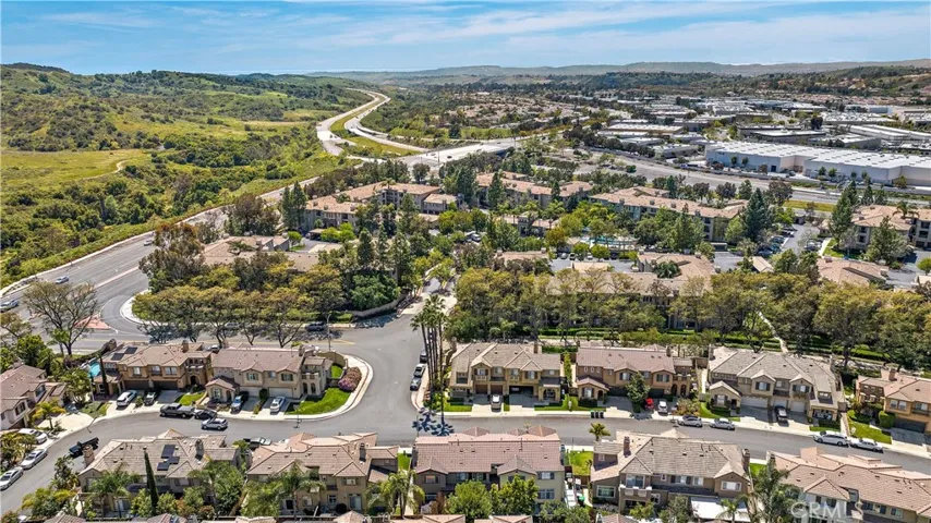 Another view of the lush hillside adjacent to the neighborhood.  The 241 toll road is less than a minute from the home.