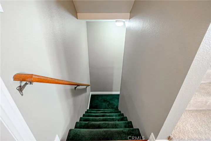Steps Down to Garage
