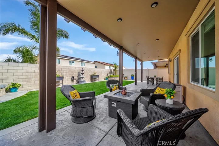 Backyard with Hardscape and Landscape Upgrades