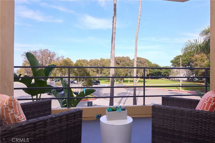 patio view from the primary suite