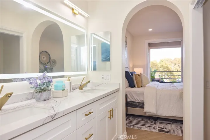 Primary suite bathroom