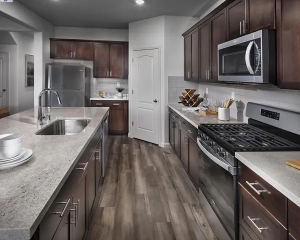 Photo is not of the actual home, but is an inspirational photo of builder’s model home and may depic
