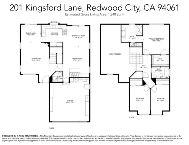 201 Kingsford Lane, Redwood City, California 94061