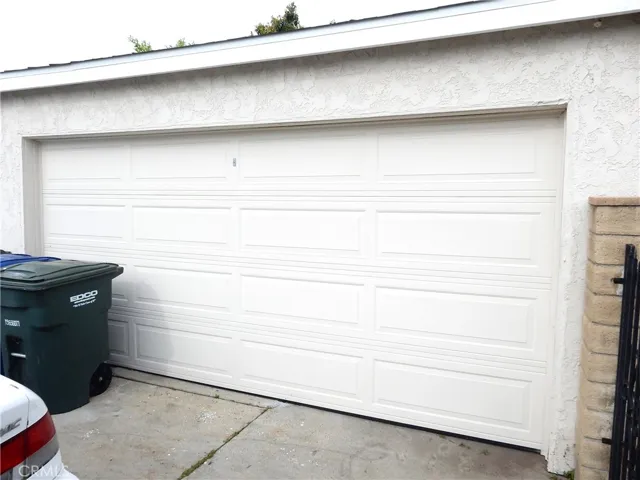 Two car detached garage.
