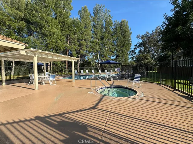 Pool and spa area