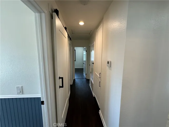 Hallway view from living room