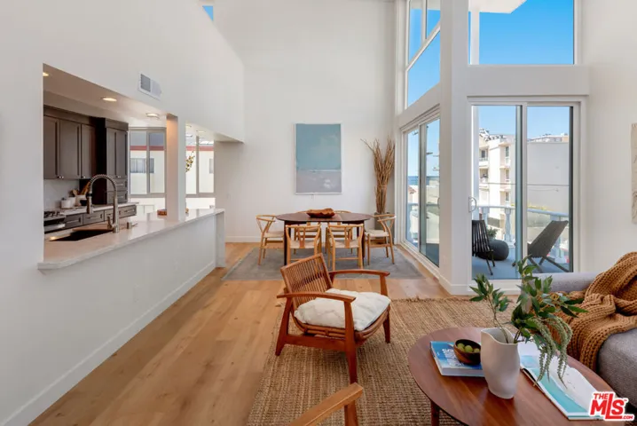 Main Floor | Living Room |Dining Area | Balcony w/Ocean Views