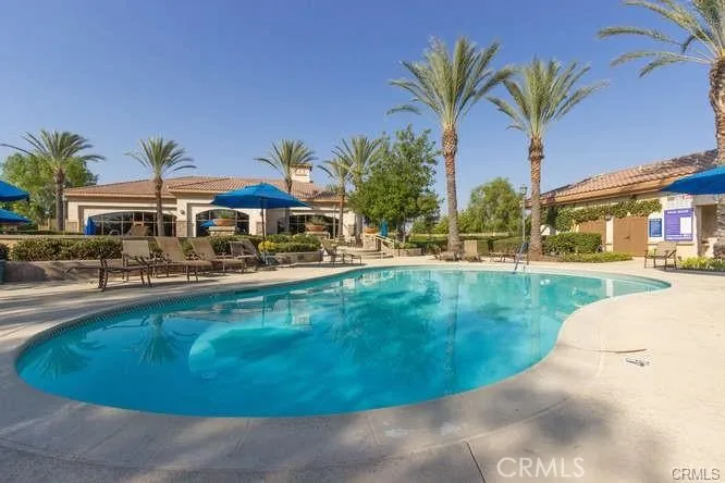 Exterior Solera Diamond Valley pool and spa area.