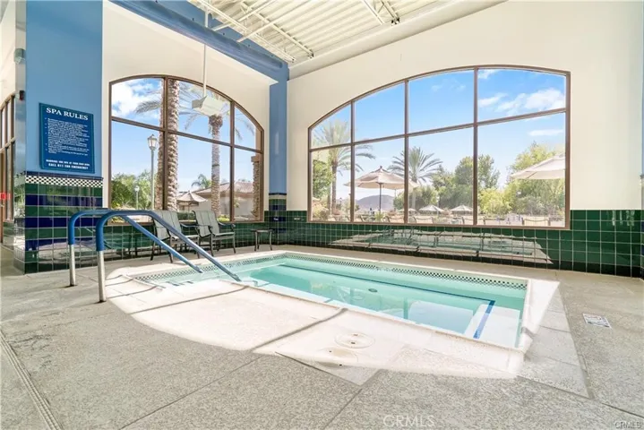 Solera Diamond Valley Interior Clubhouse spa.