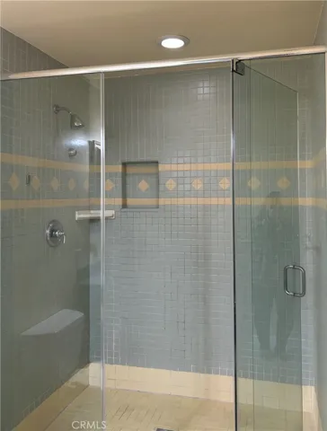 Master bath walk in shower