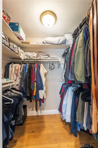 Primary walk in closet