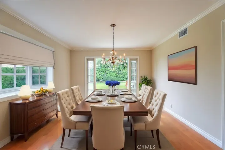 Virtually Staged Dining Room